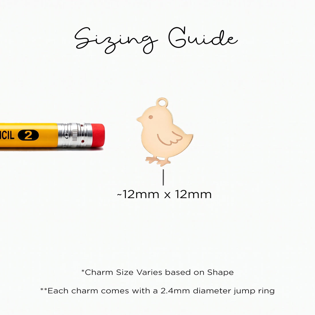 Baby Chick Necklace Charm