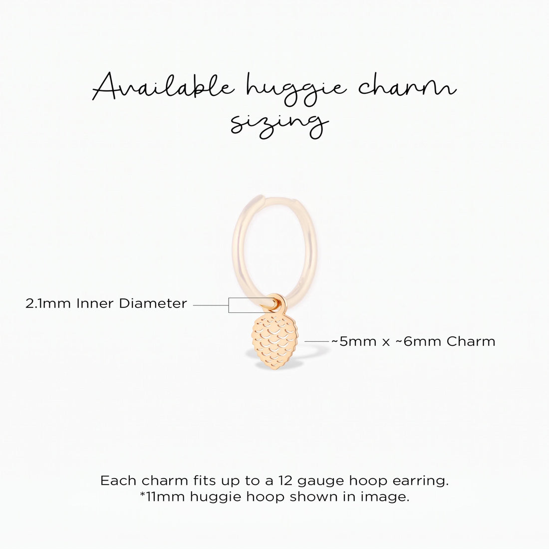 Pine Cone Tree Charm