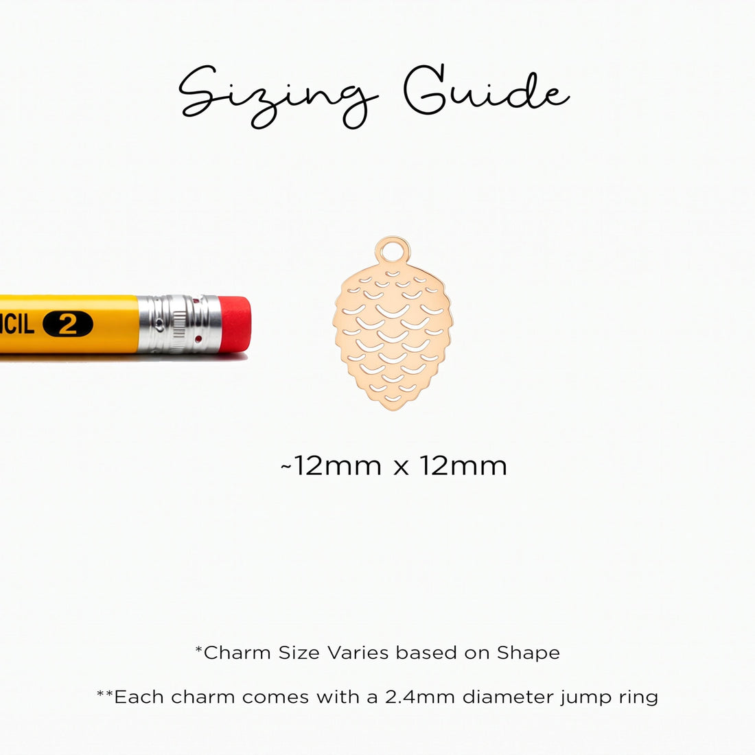 Pine Cone Tree Charm