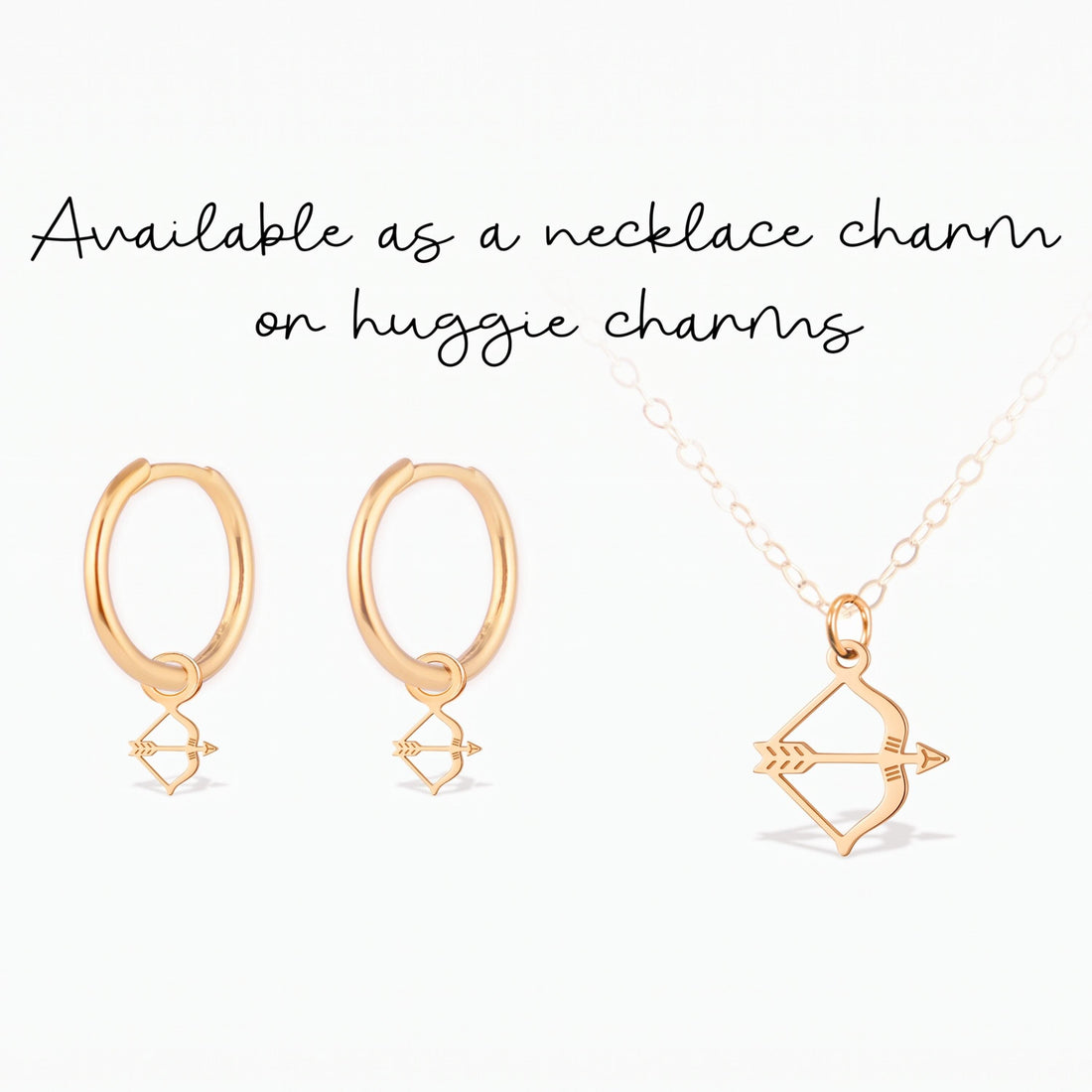 Archer Bow Arrow Charm