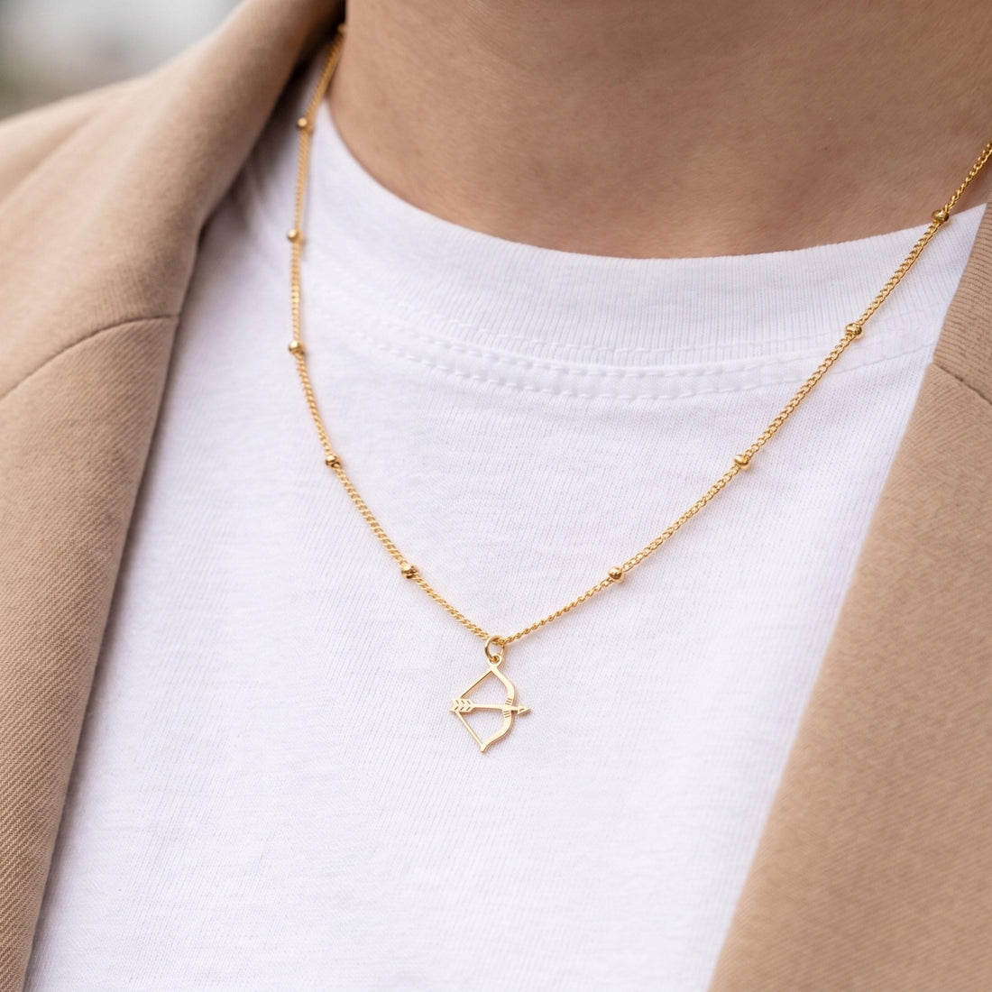 Archer Bow Arrow Charm