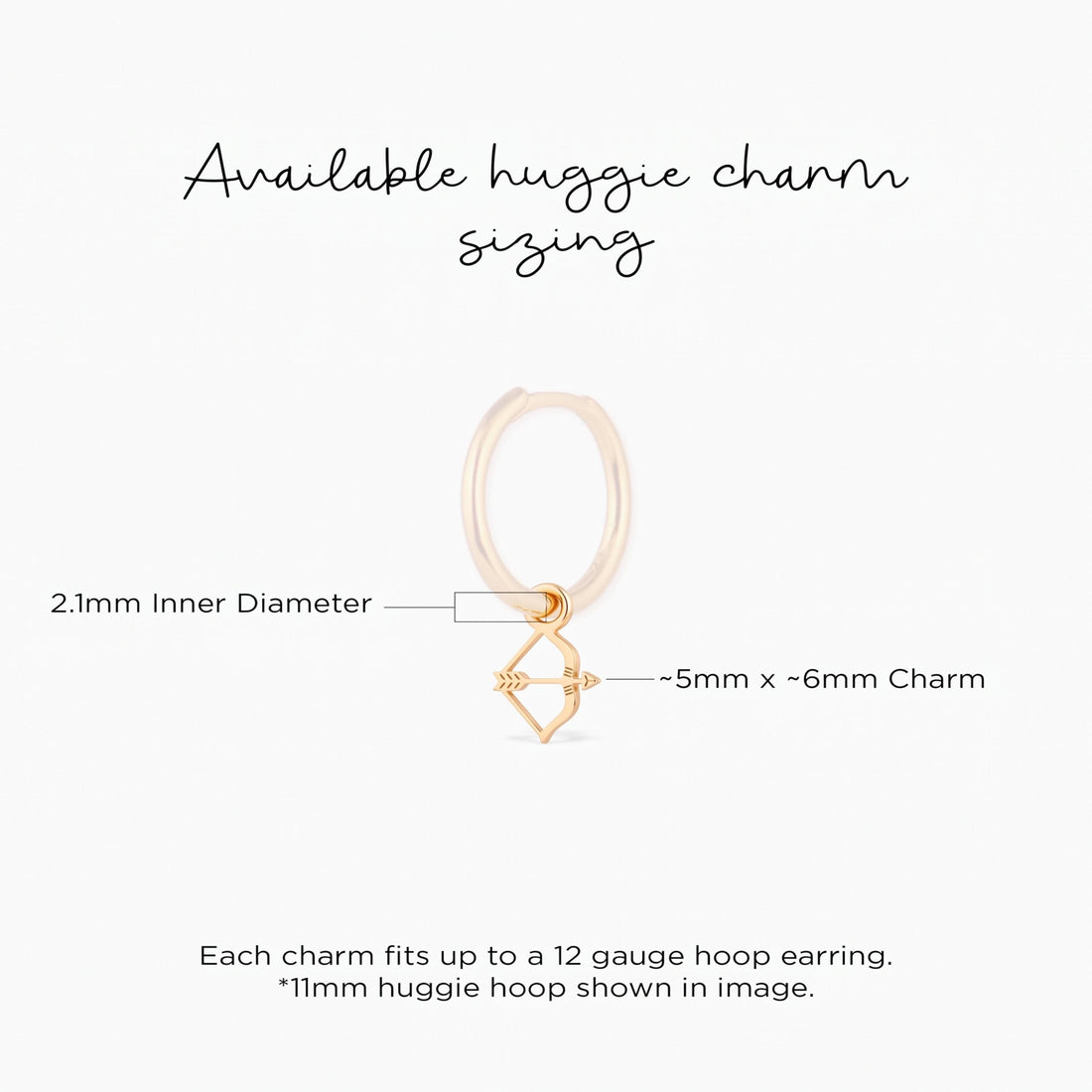 Archer Bow Arrow Charm