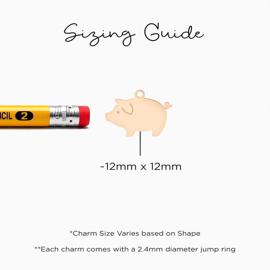 Pig Farm Animal Charm