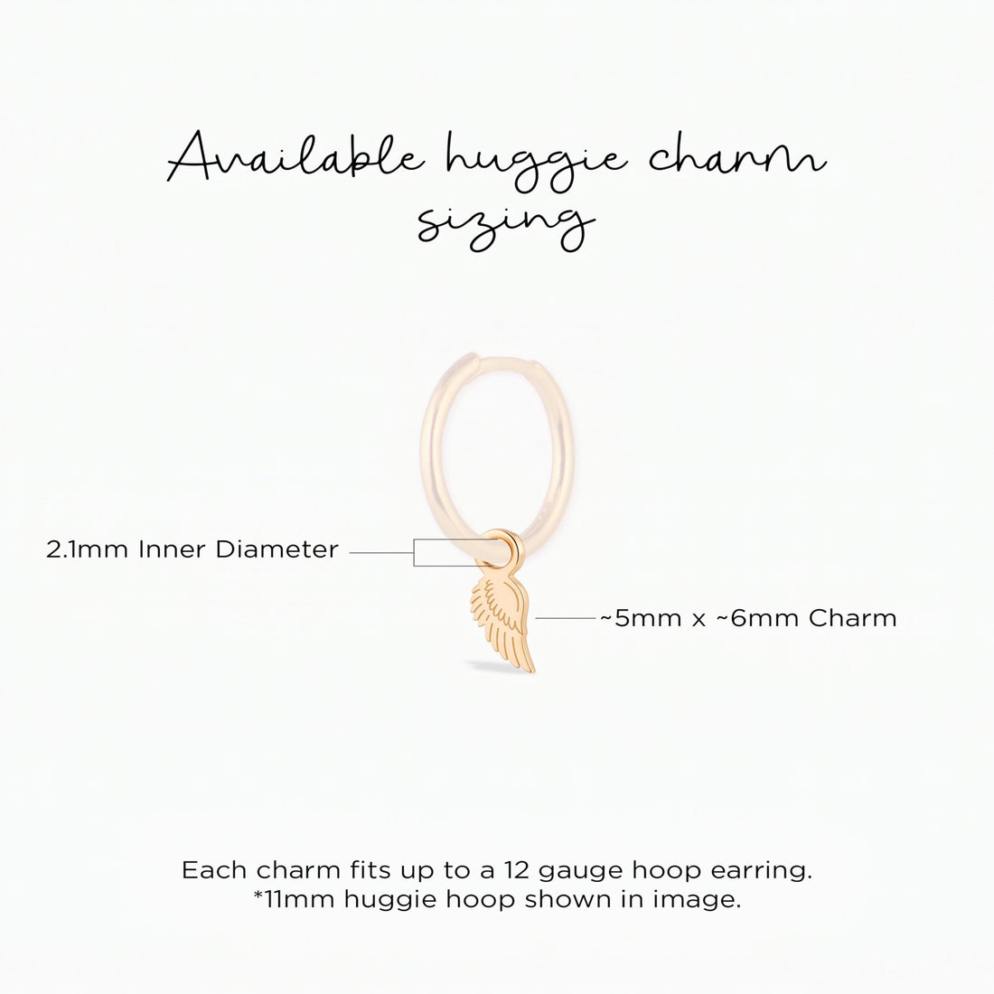 Angel Wing Necklace Charm