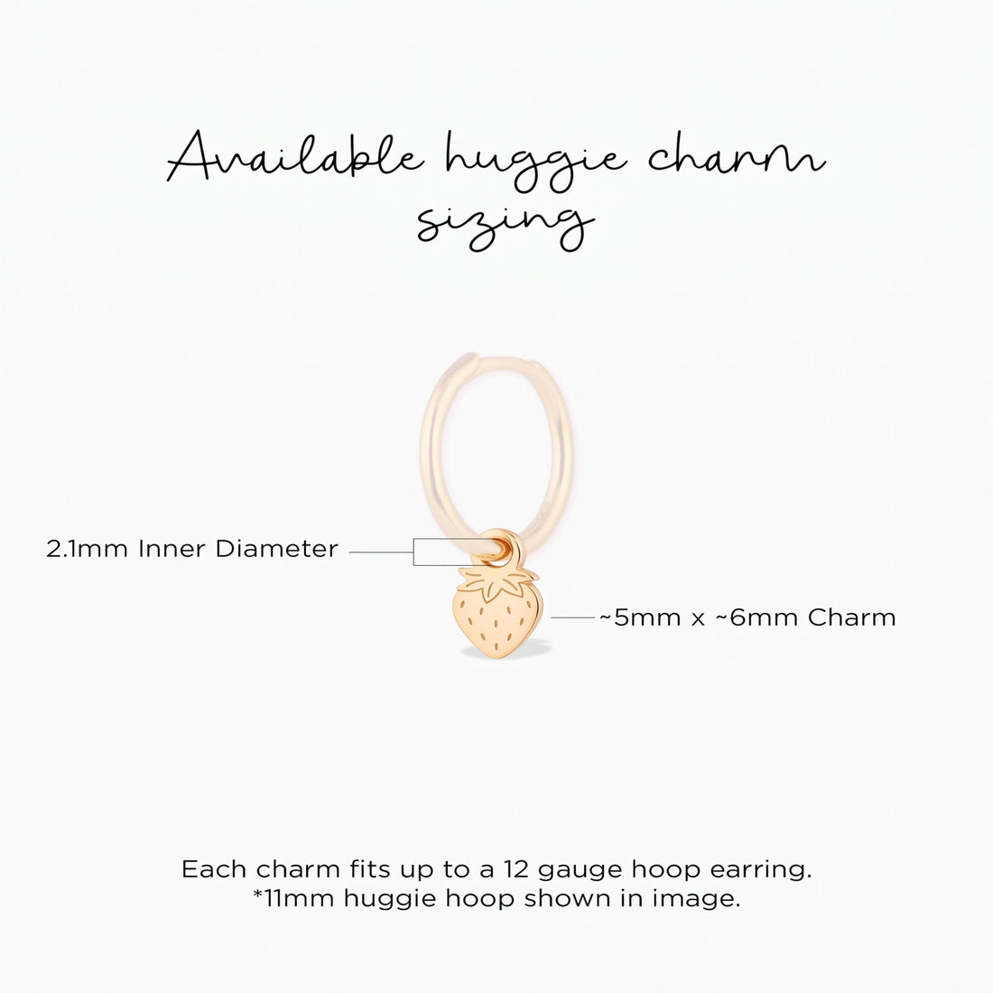 Strawberry Fruit Necklace Charm