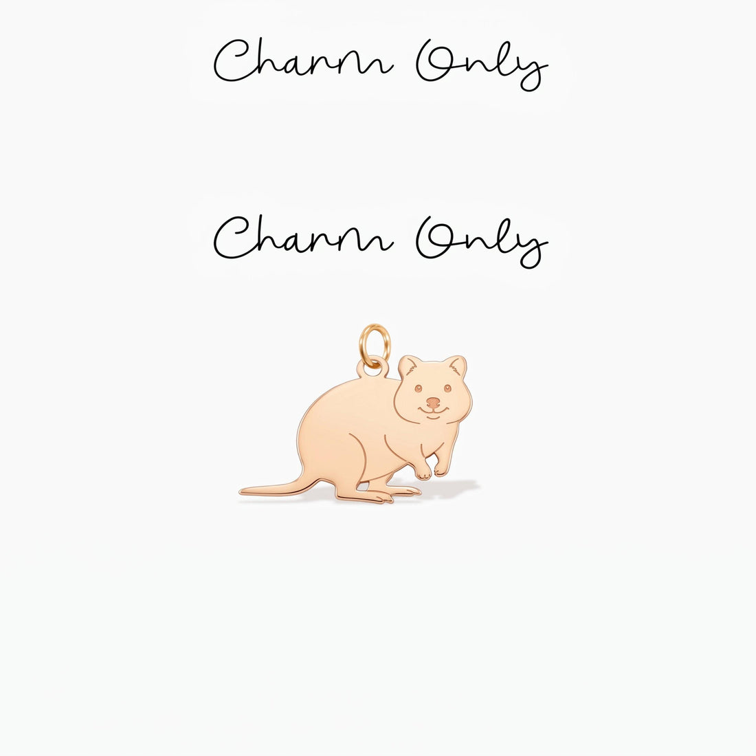 Kangaroo Animal Necklace Charm
