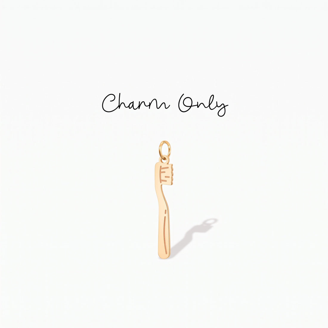 Toothbrush Dentist Charm Pendant