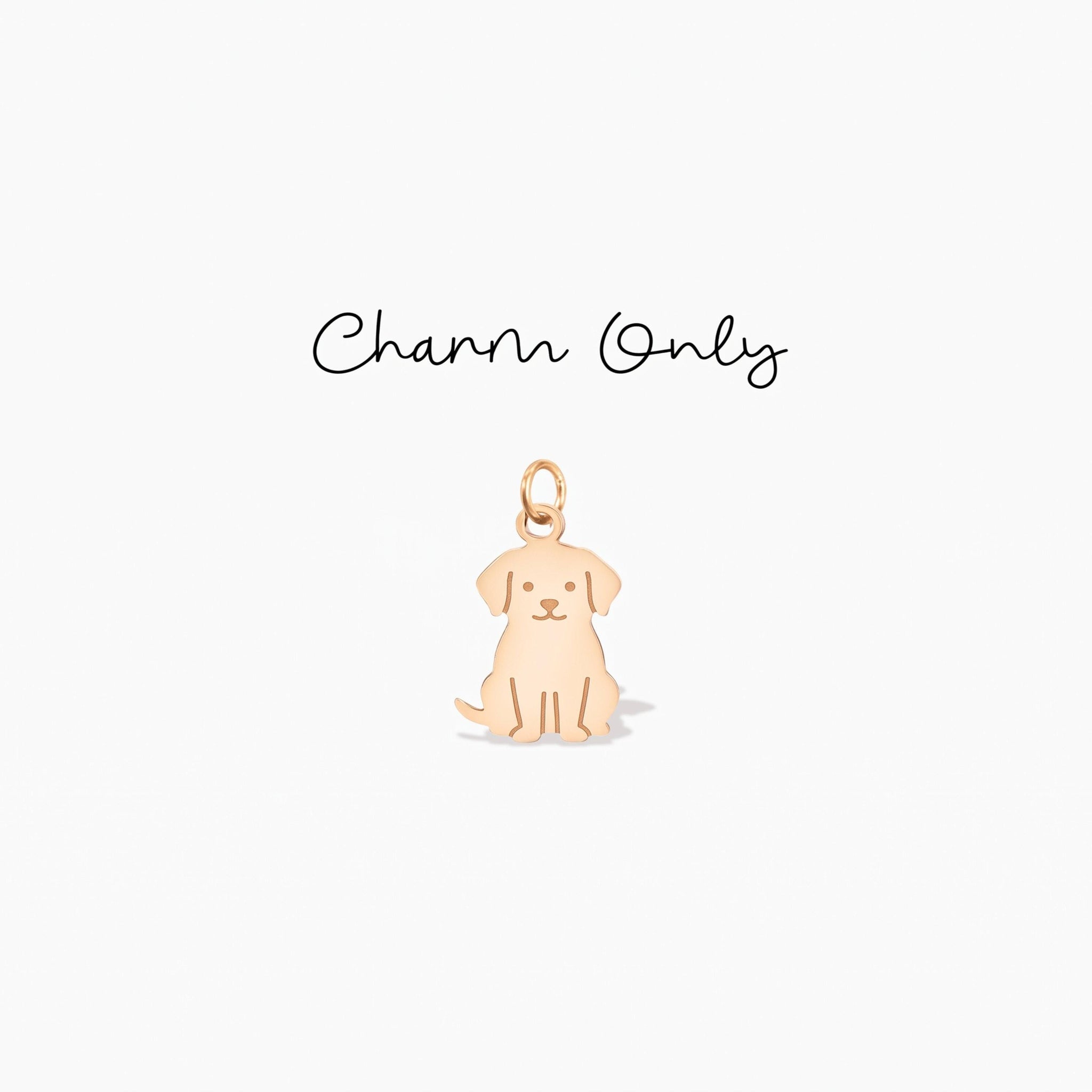 Labrador Retriever Necklace Charm
