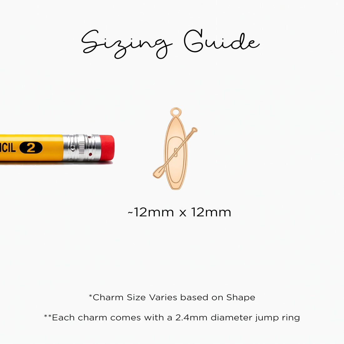 Paddle Board Necklace Charm