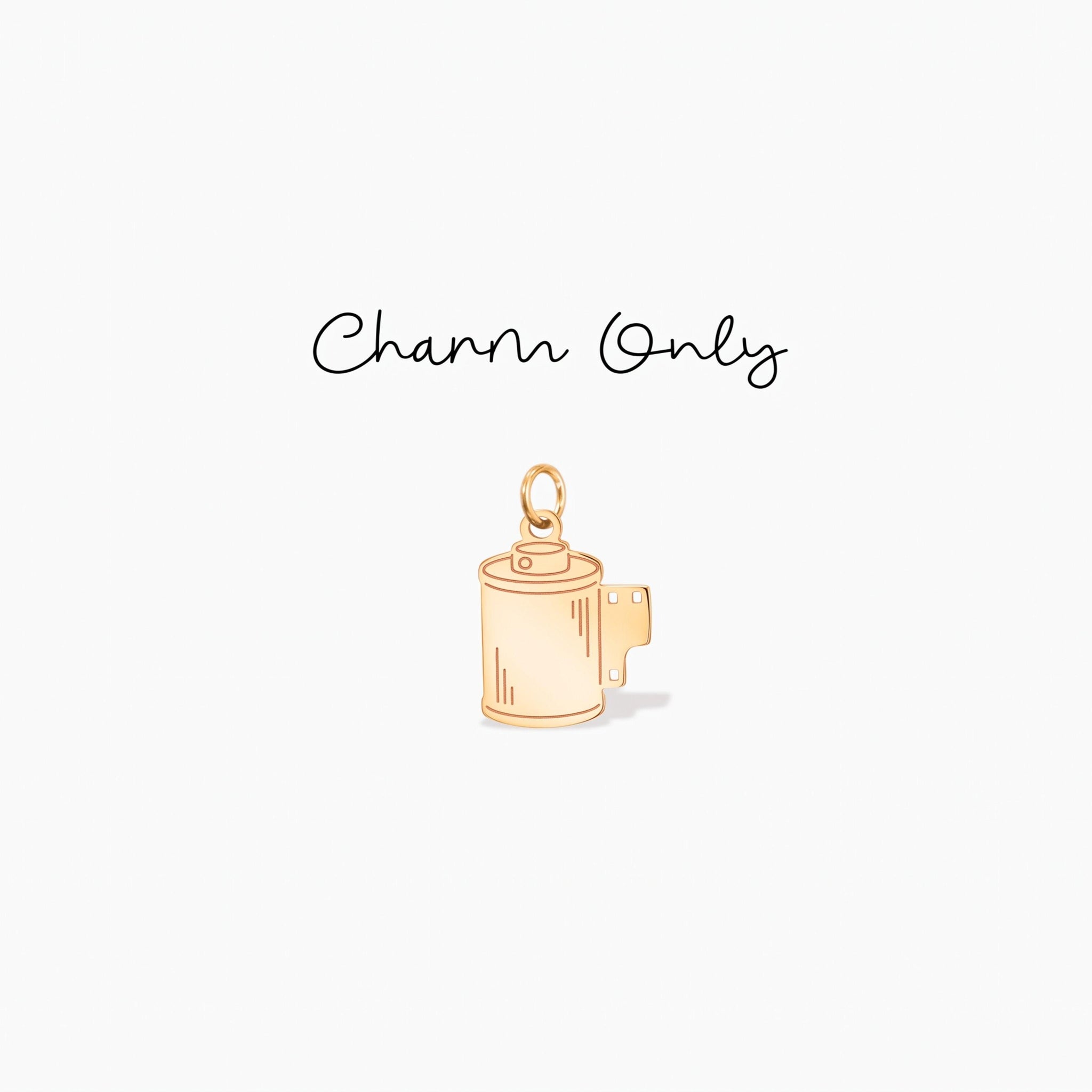 Camera Film Roll Charm