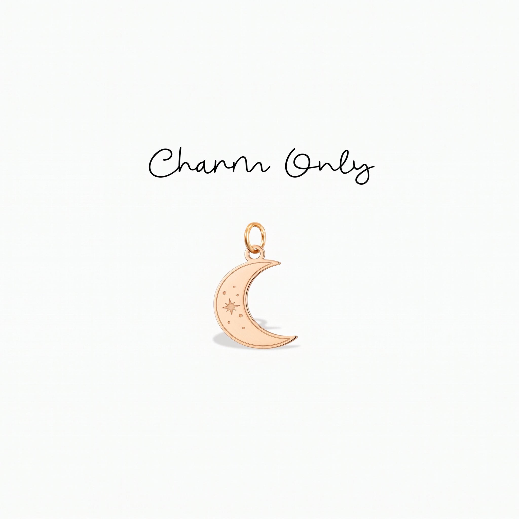 Crescent Moon and Star Charm
