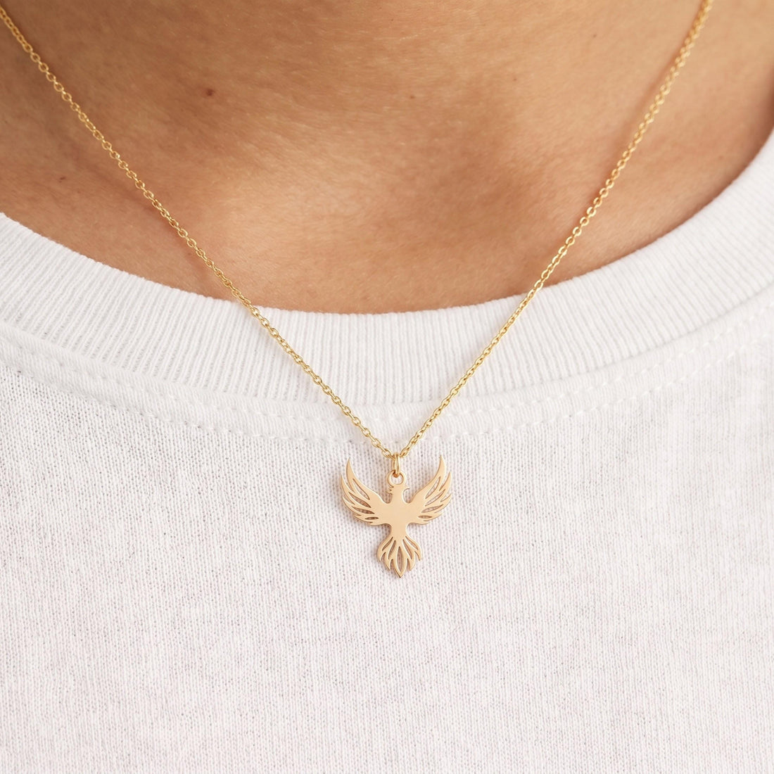 Phoenix Bird Charm Pendant
