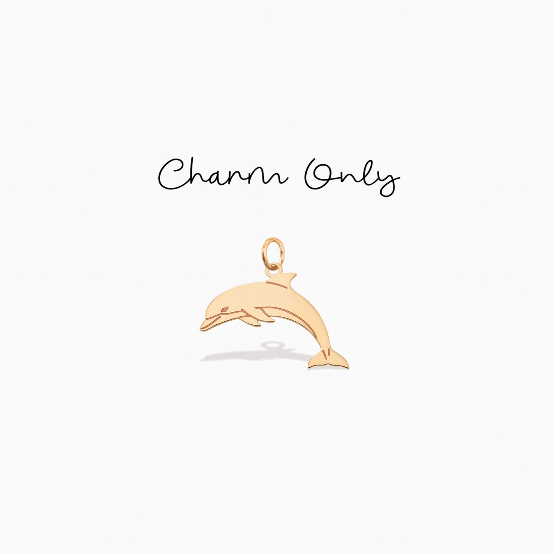 Jumping Dolphin Necklace Charm