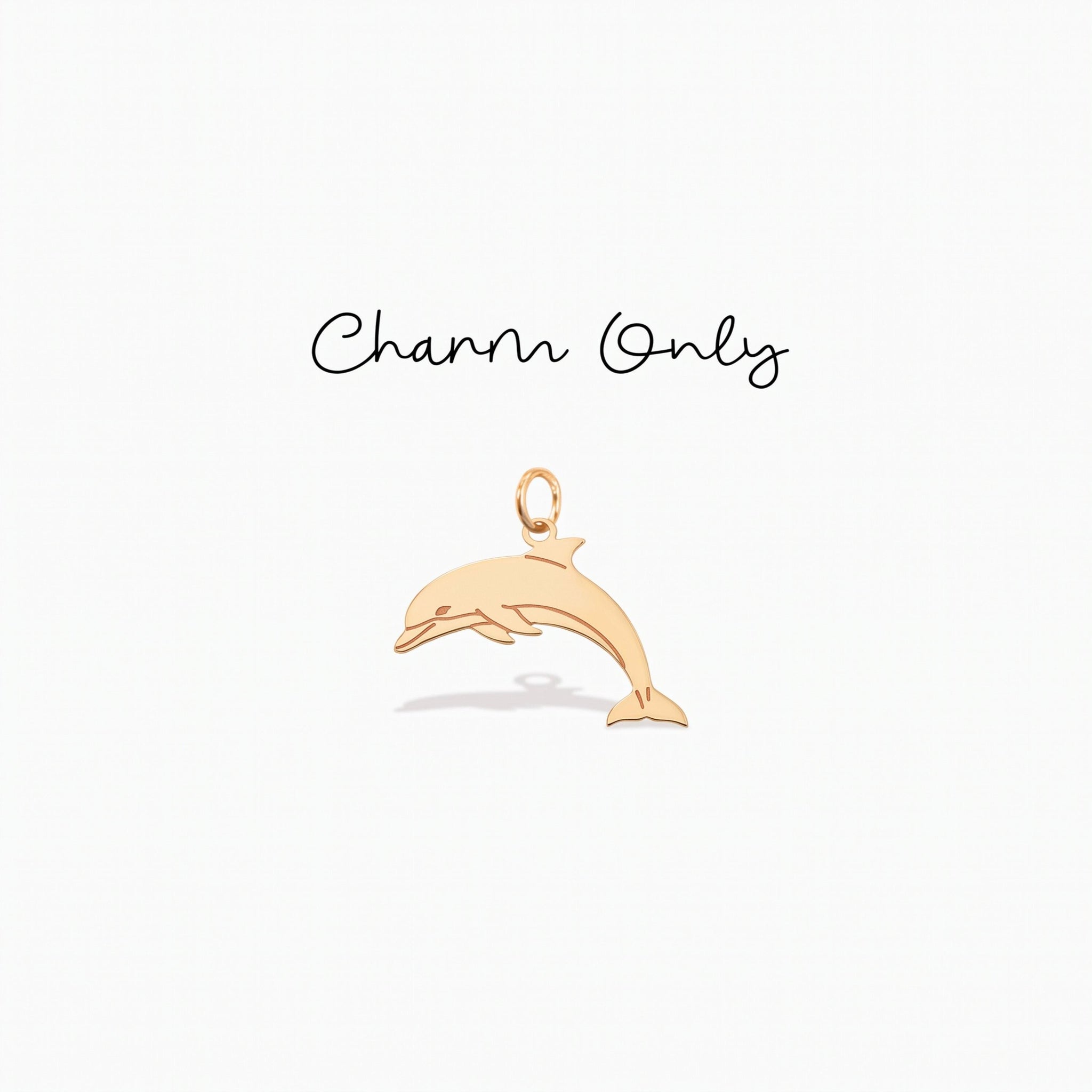 Jumping Dolphin Necklace Charm