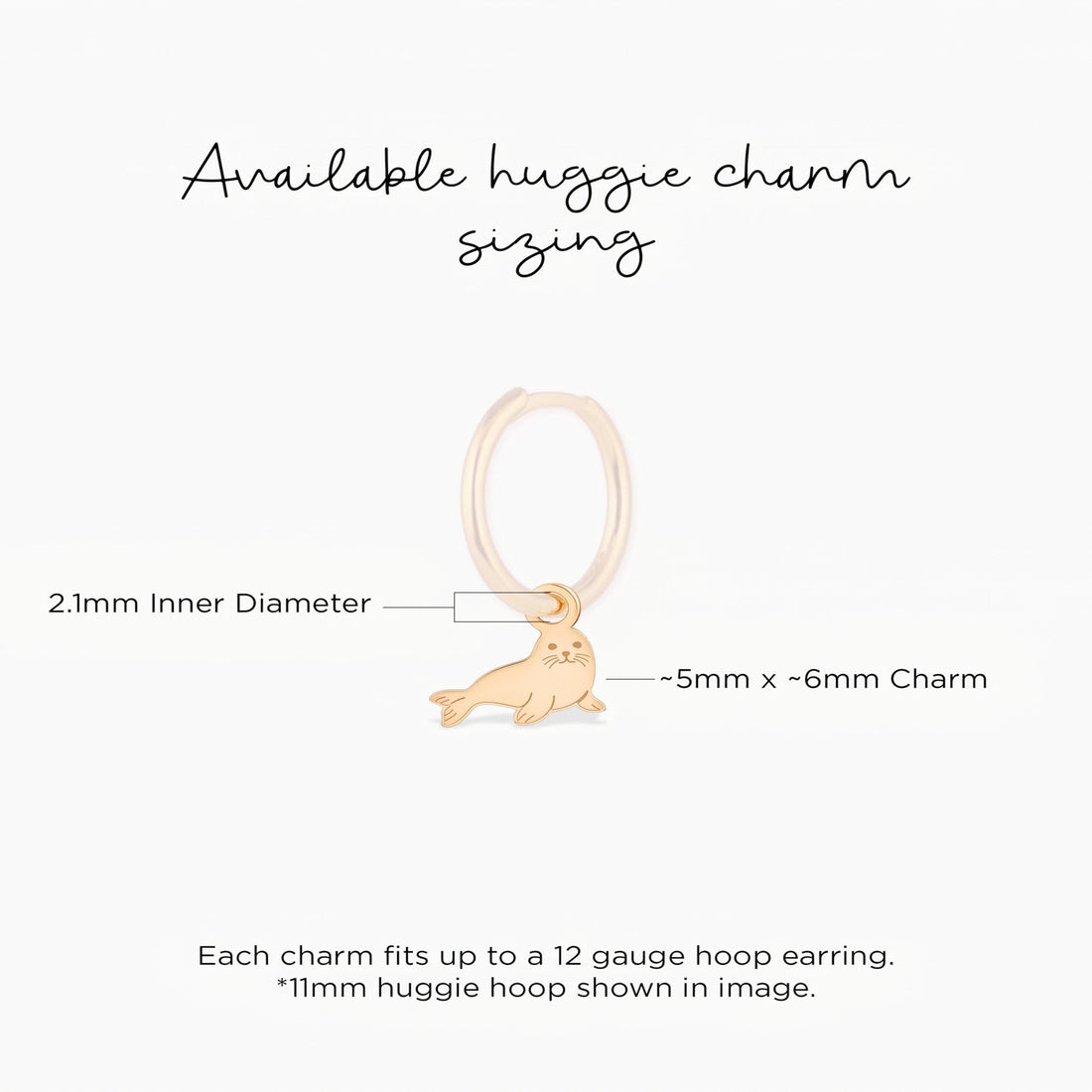 Harbor Seal Necklace Charm