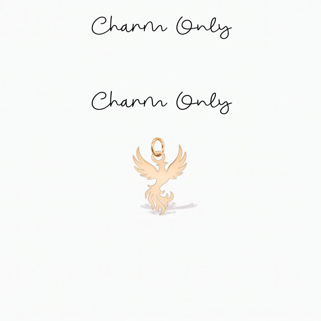 Phoenix Bird Necklace Charm