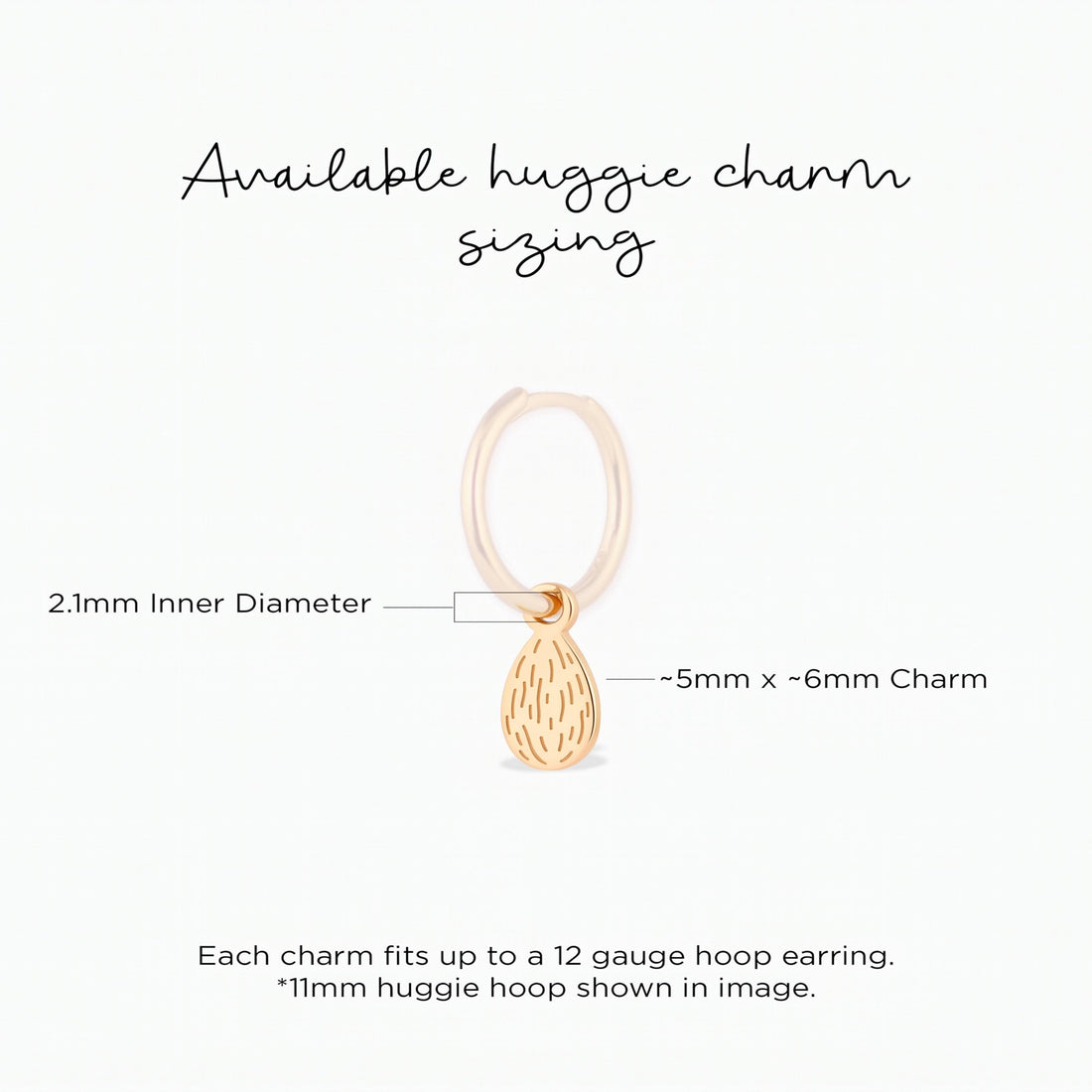 Almond Kernel Necklace Charm