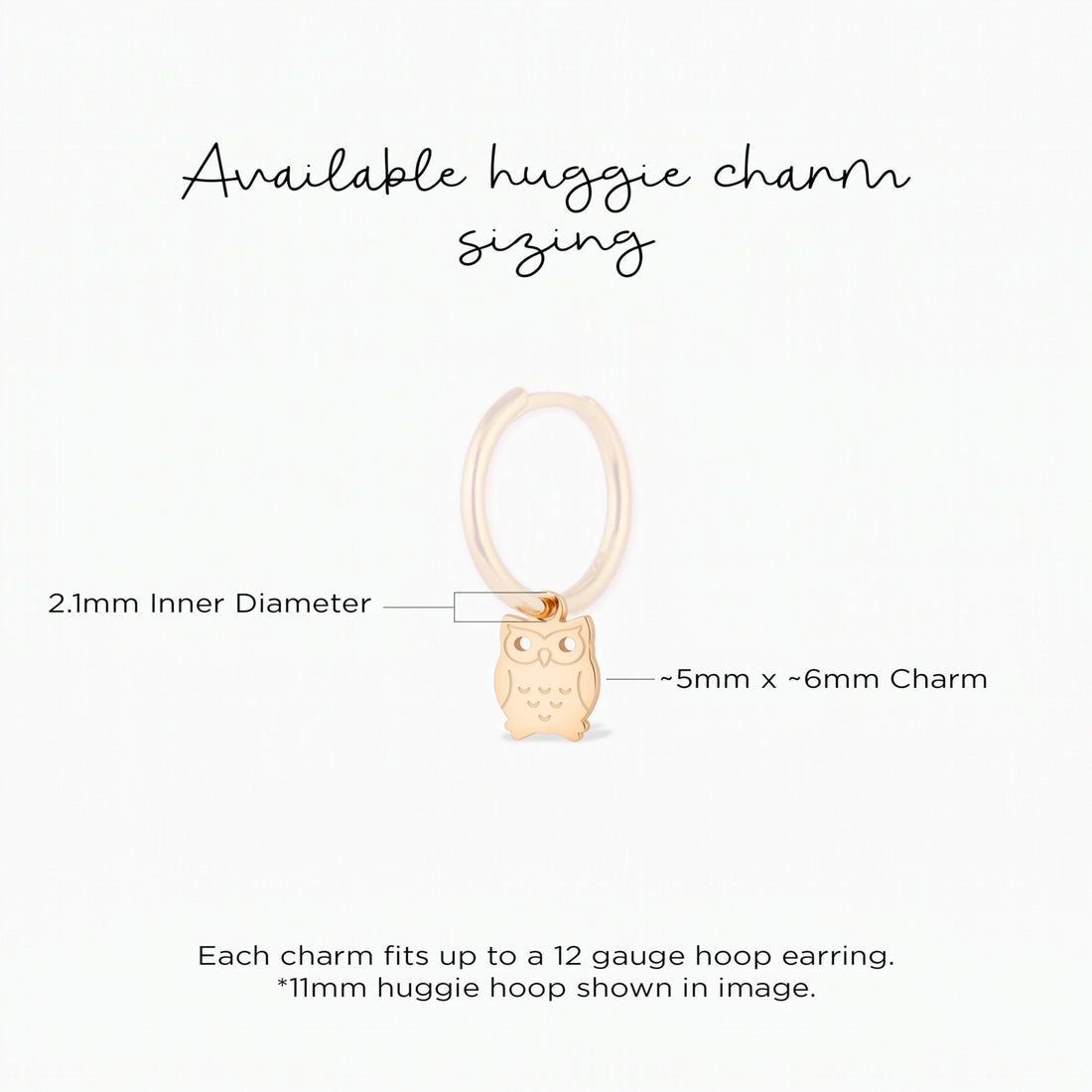 Owl Bird Necklace Charm