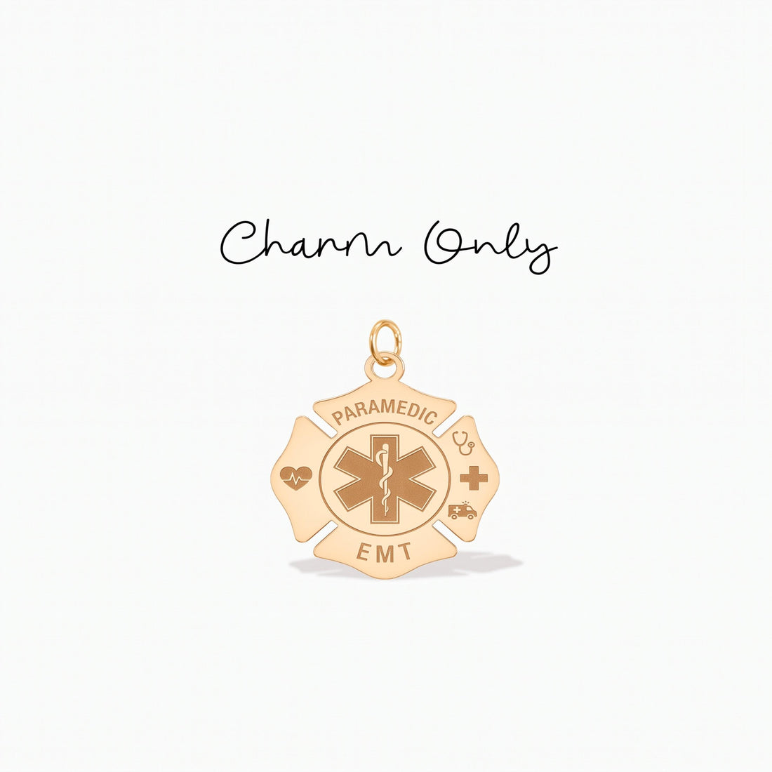 Paramedic Badge Medical Charm