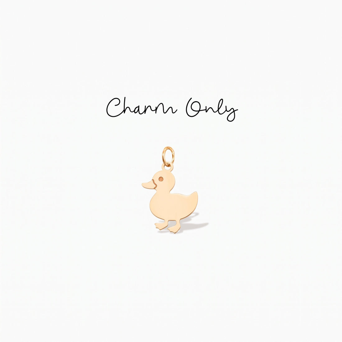 Duck Bird Necklace Charm