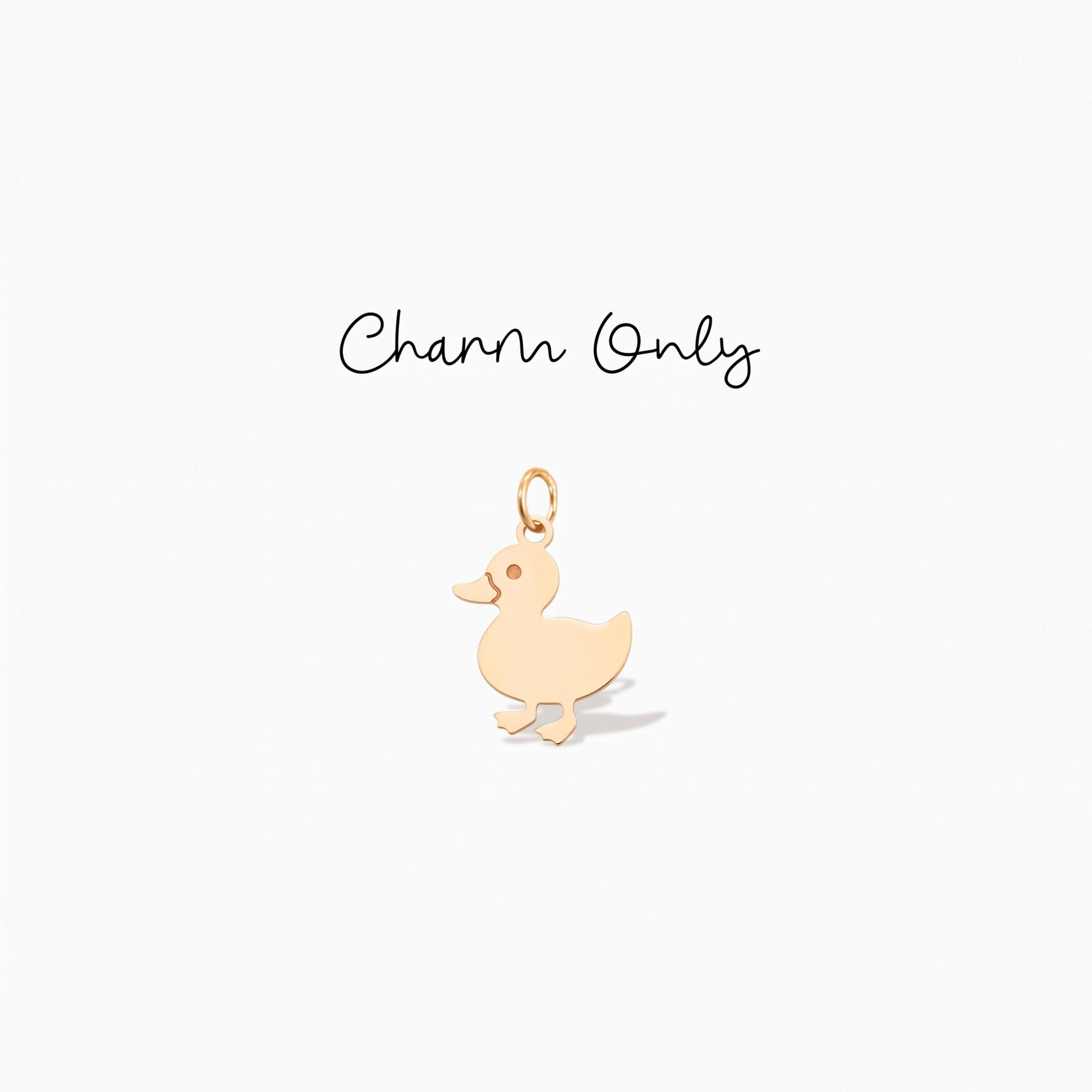 Duck Bird Necklace Charm