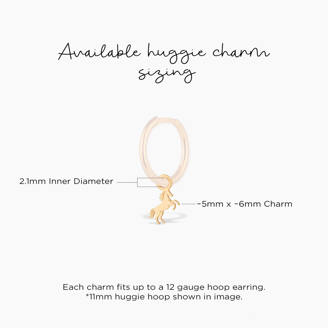 Rearing Horse Necklace Charm