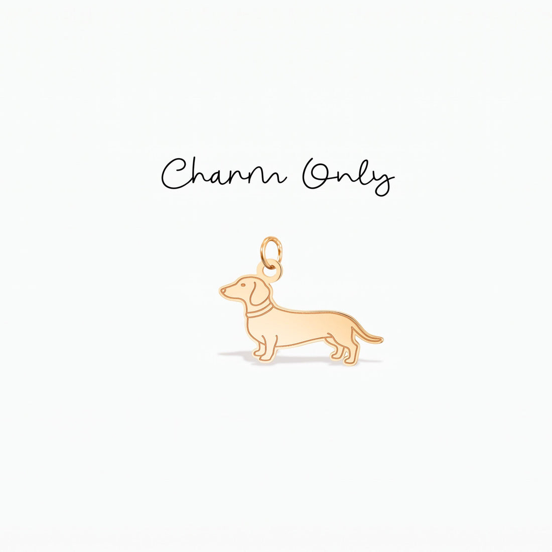 Dachshund Dog Necklace Charm