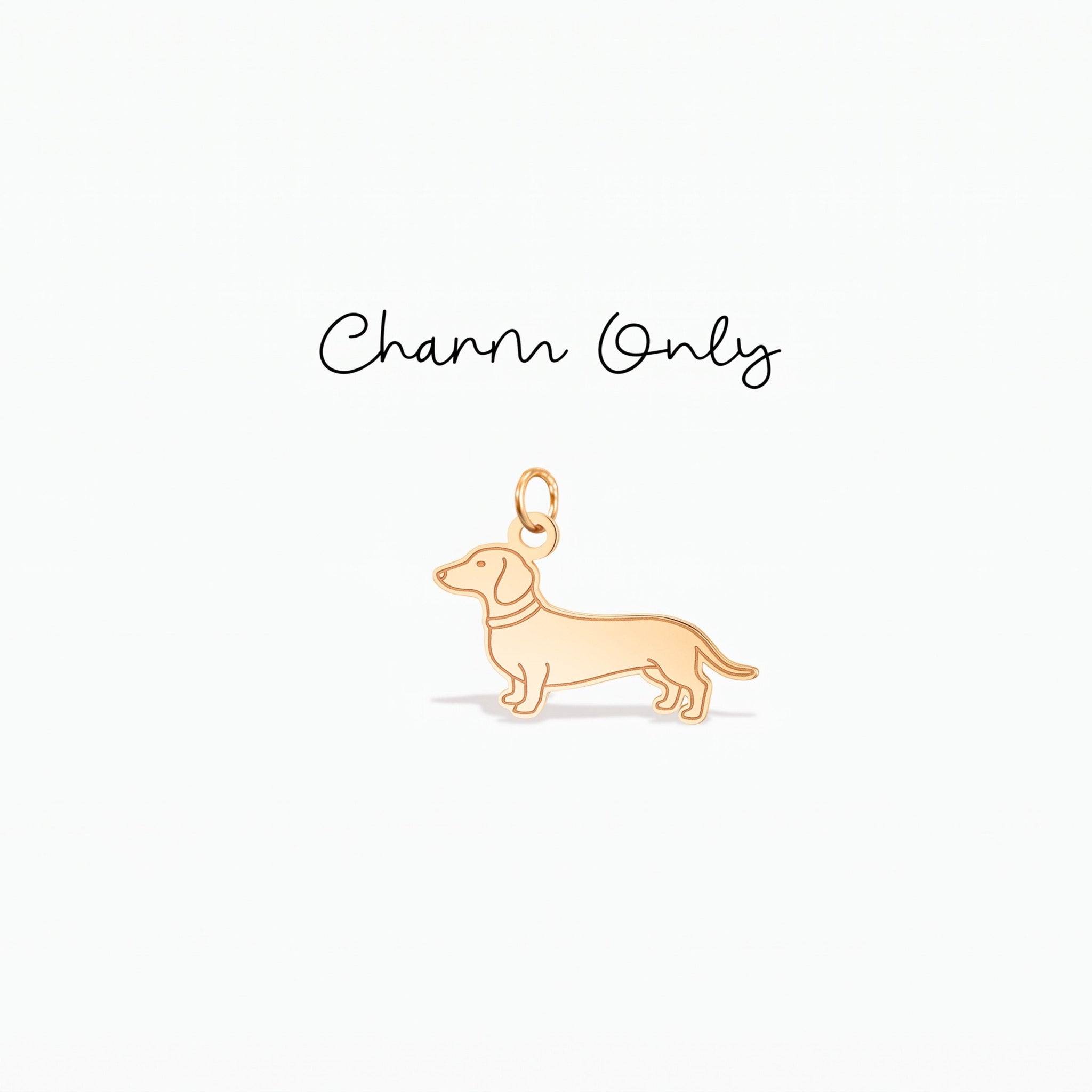 Dachshund Dog Necklace Charm