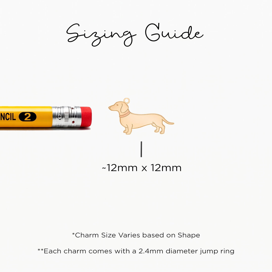 Dachshund Dog Necklace Charm