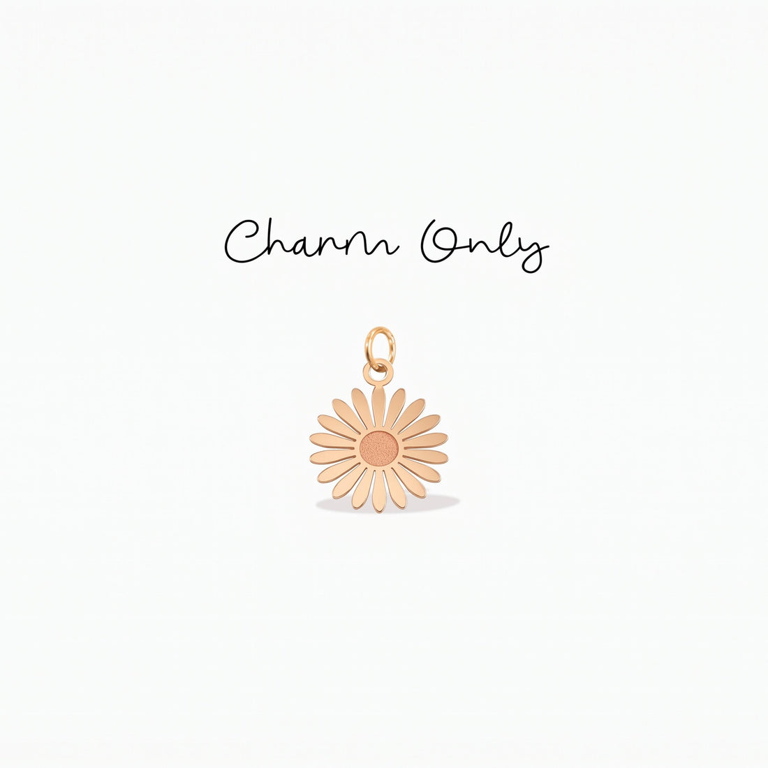 Daisy Bloom Flower Necklace Charm