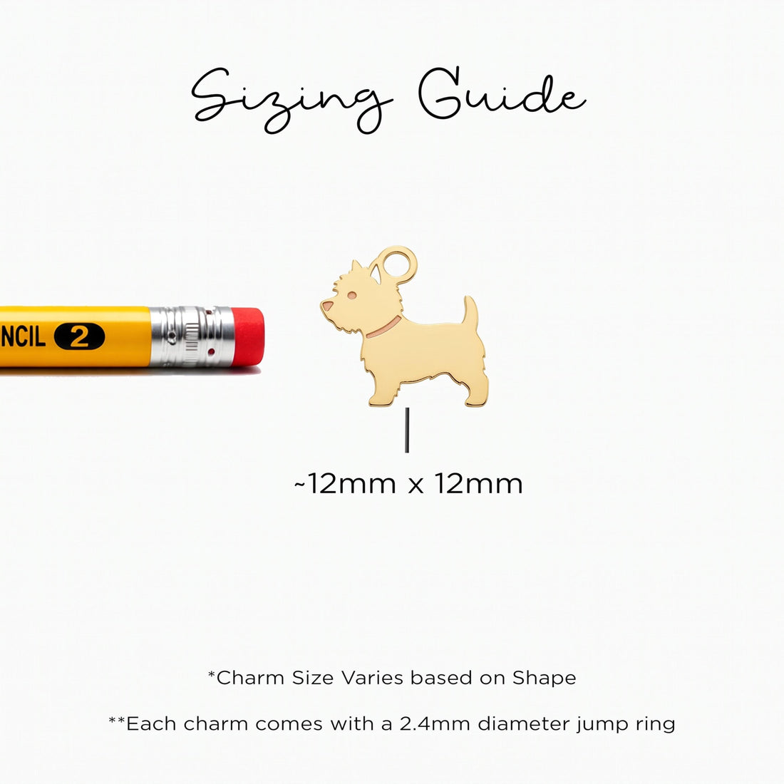 Westie Terrier Dog Charm