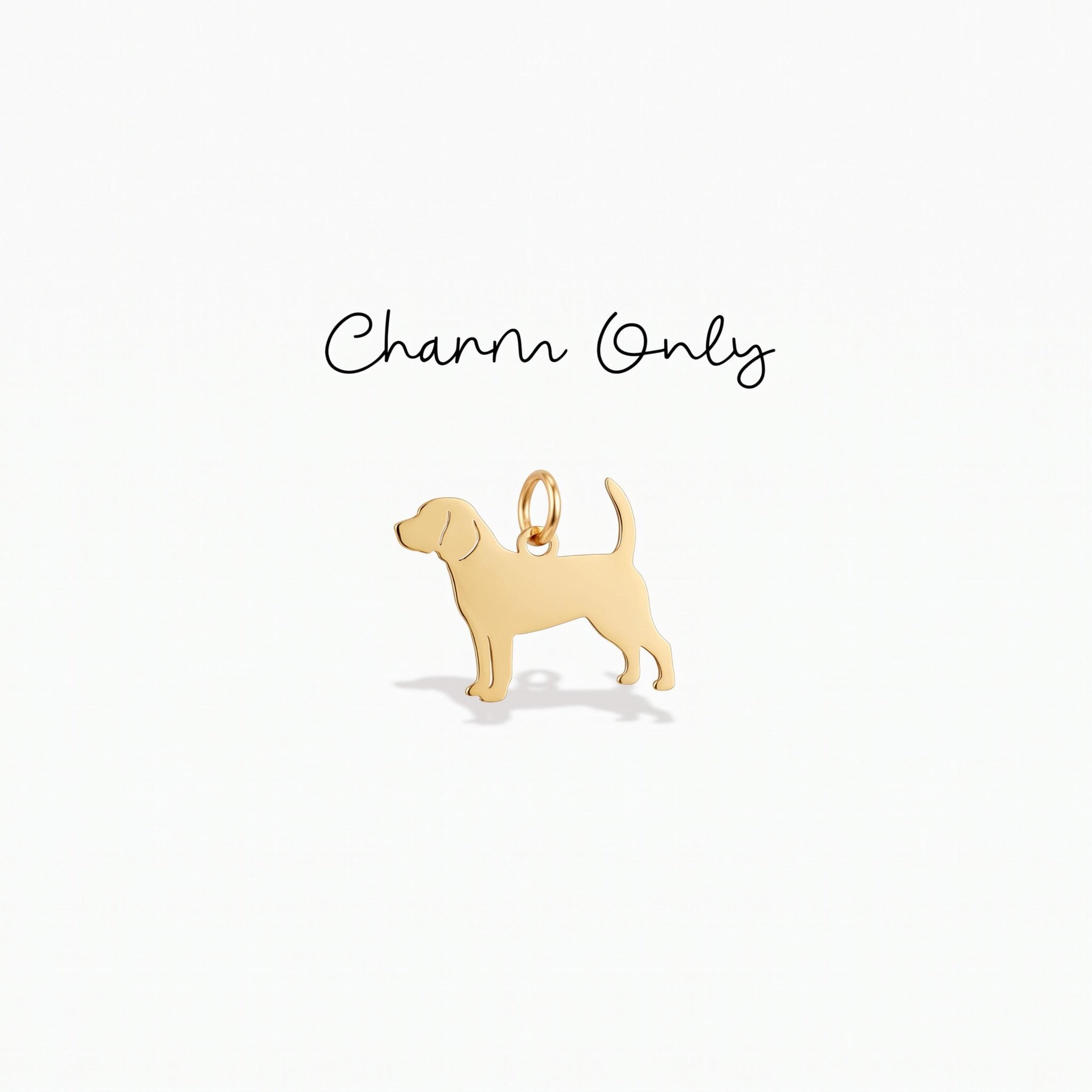 Labrador Retriever Dog Necklace Charm