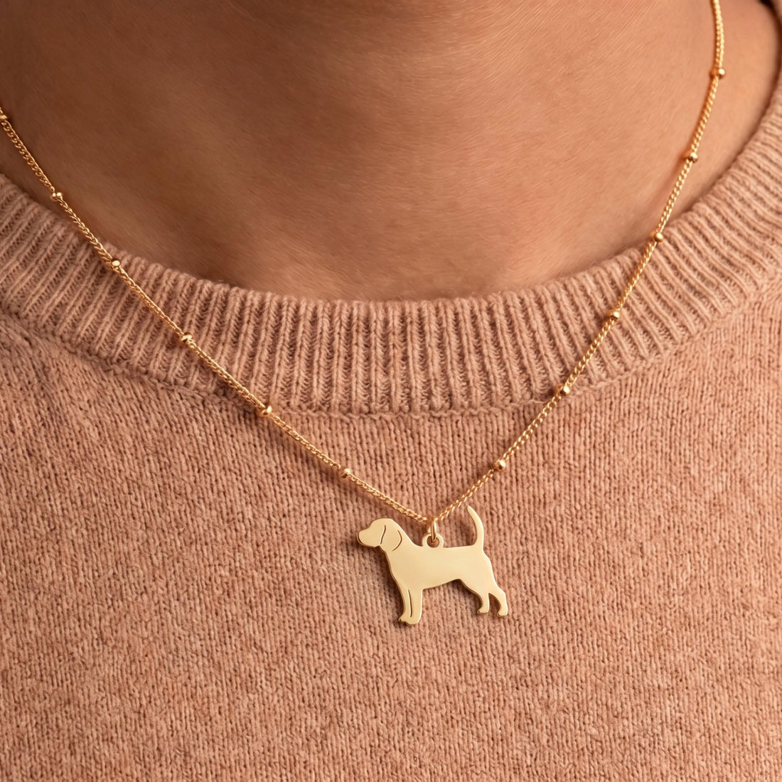 Labrador Retriever Dog Necklace Charm