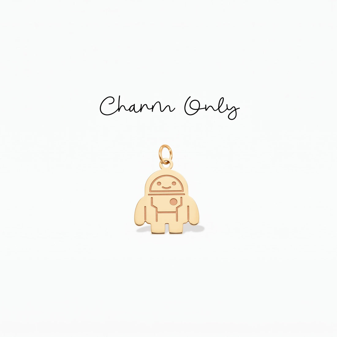 Robot Astronaut Necklace Charm