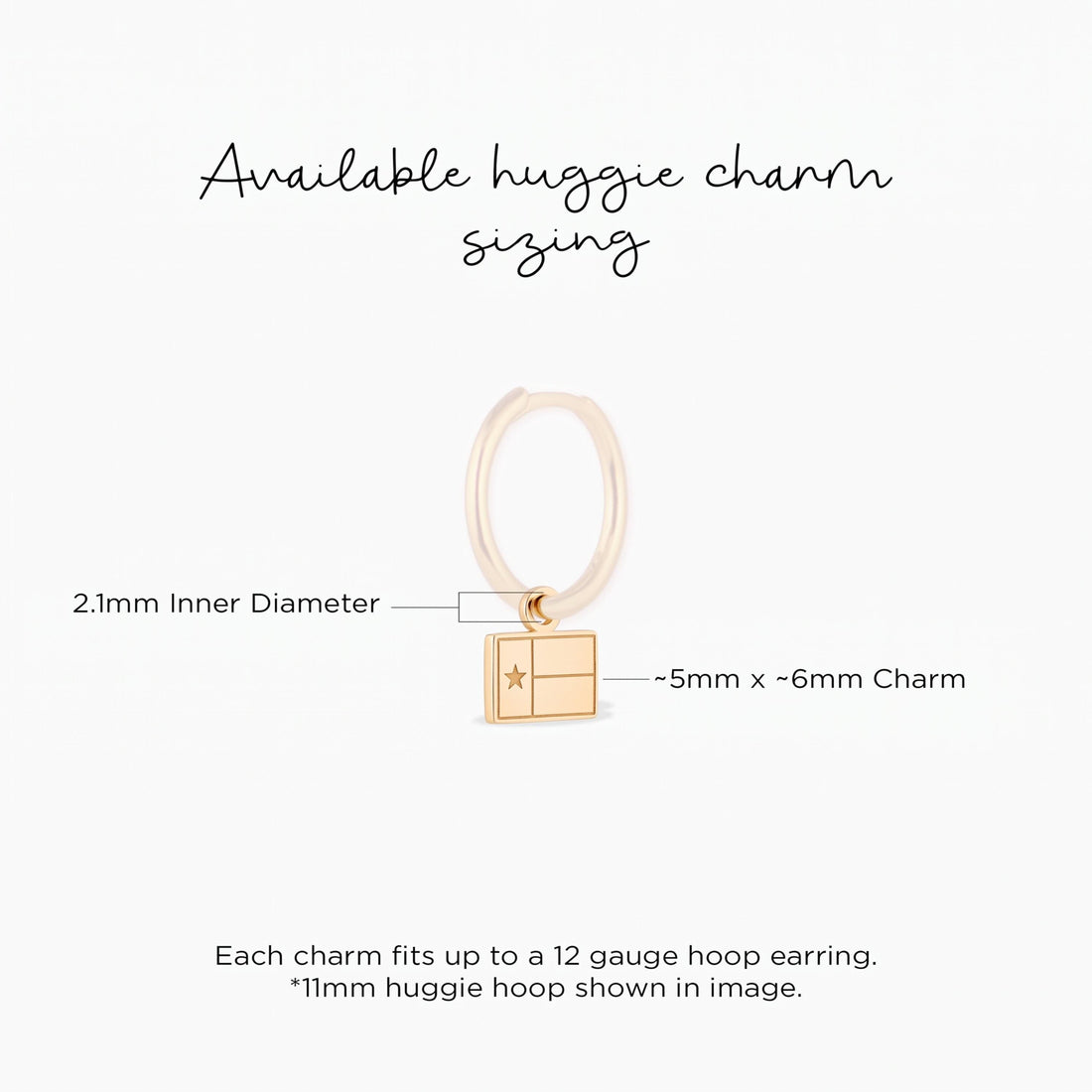 Texas Flag Necklace Charm