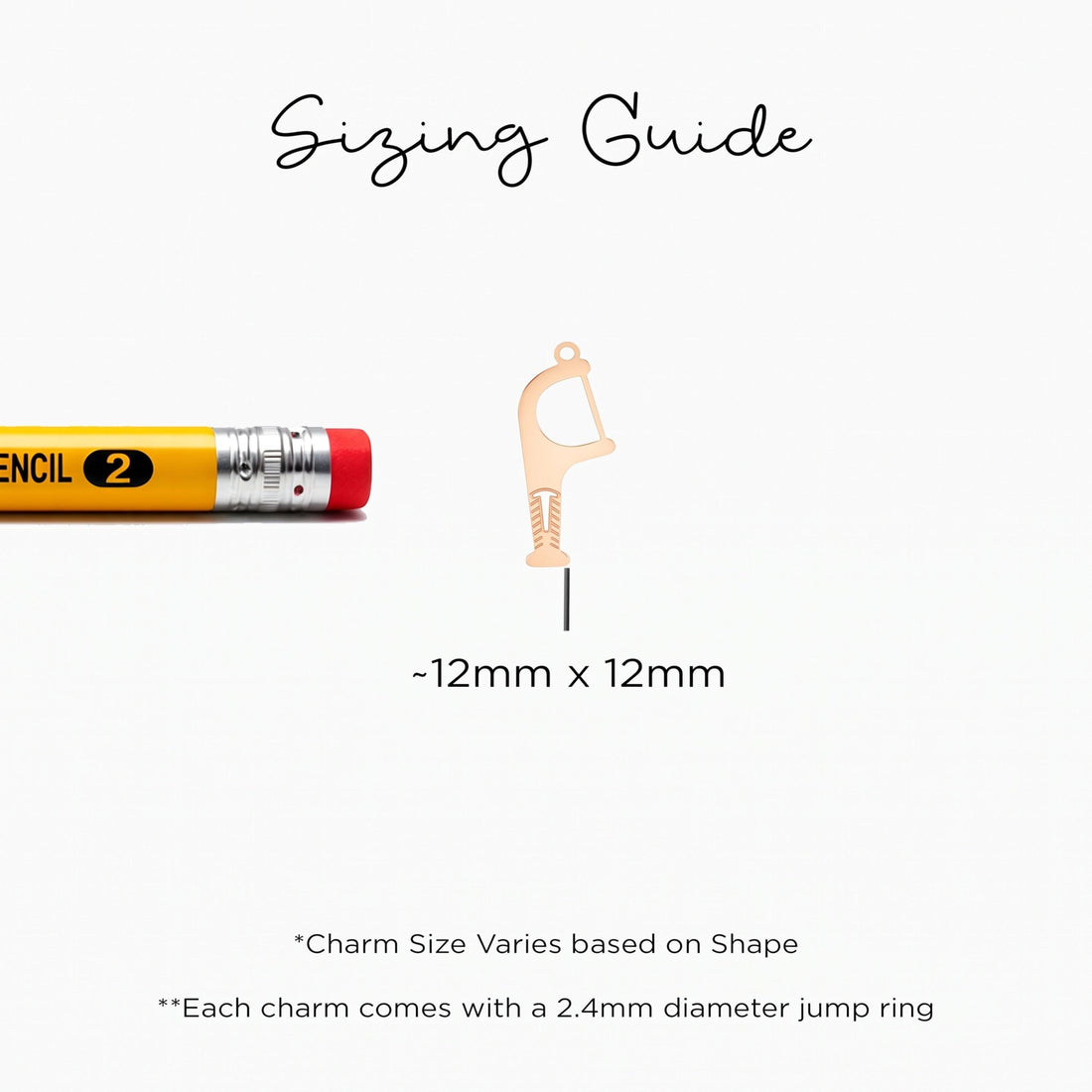 Toothpick Dentist Necklace Charm