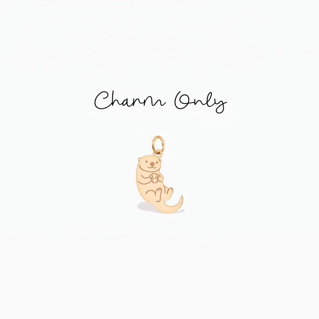 Sea Otter Necklace Charm