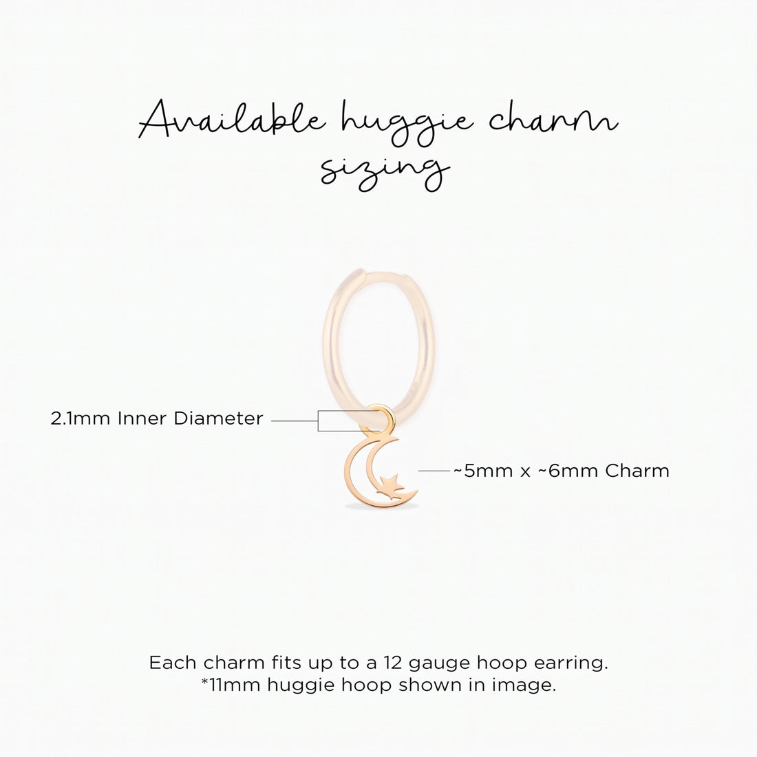Celestial Moon Star Necklace Charm