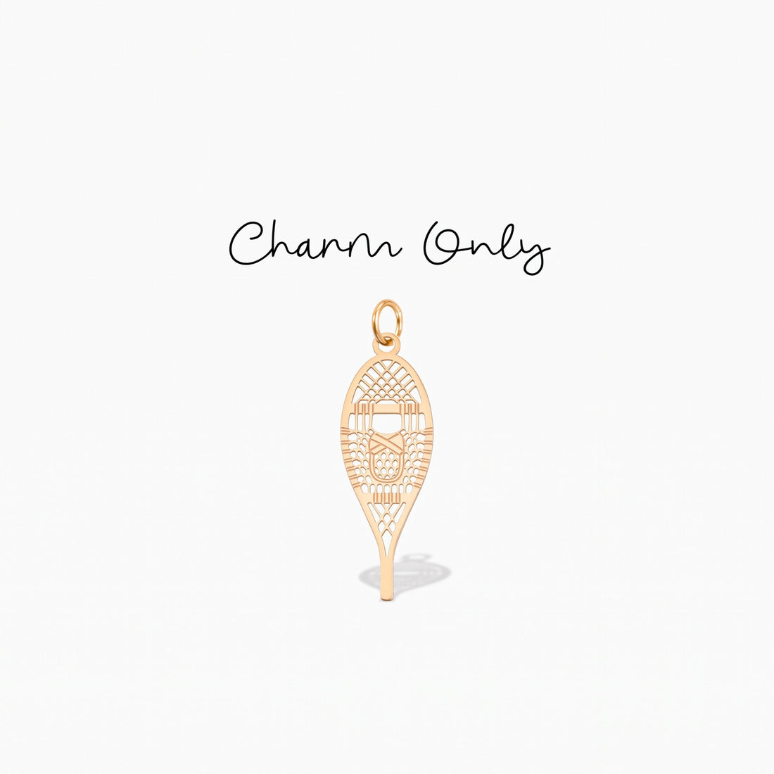 Snowshoe Winter Sport Charm