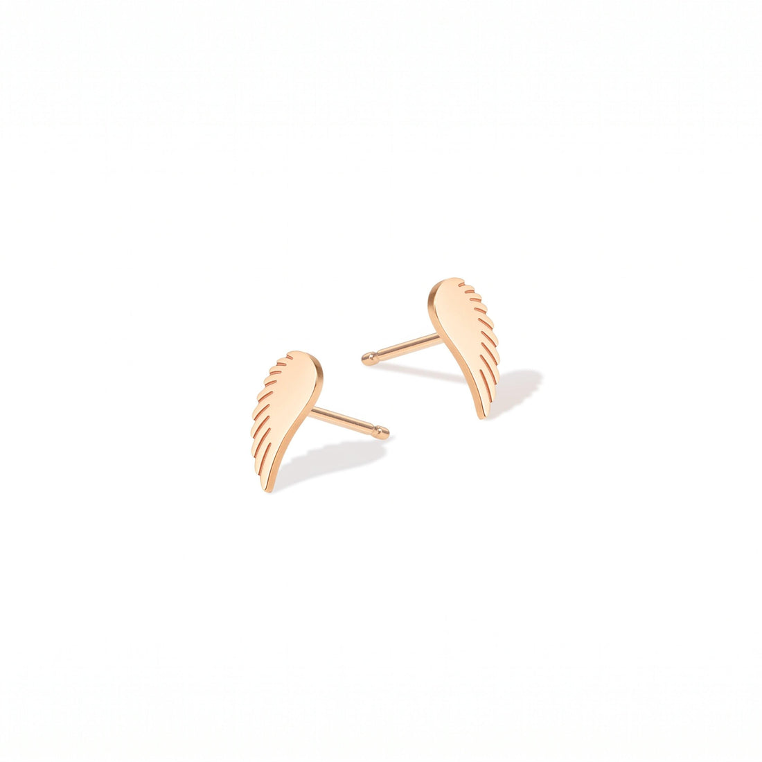 Angel Wing Stud Earrings