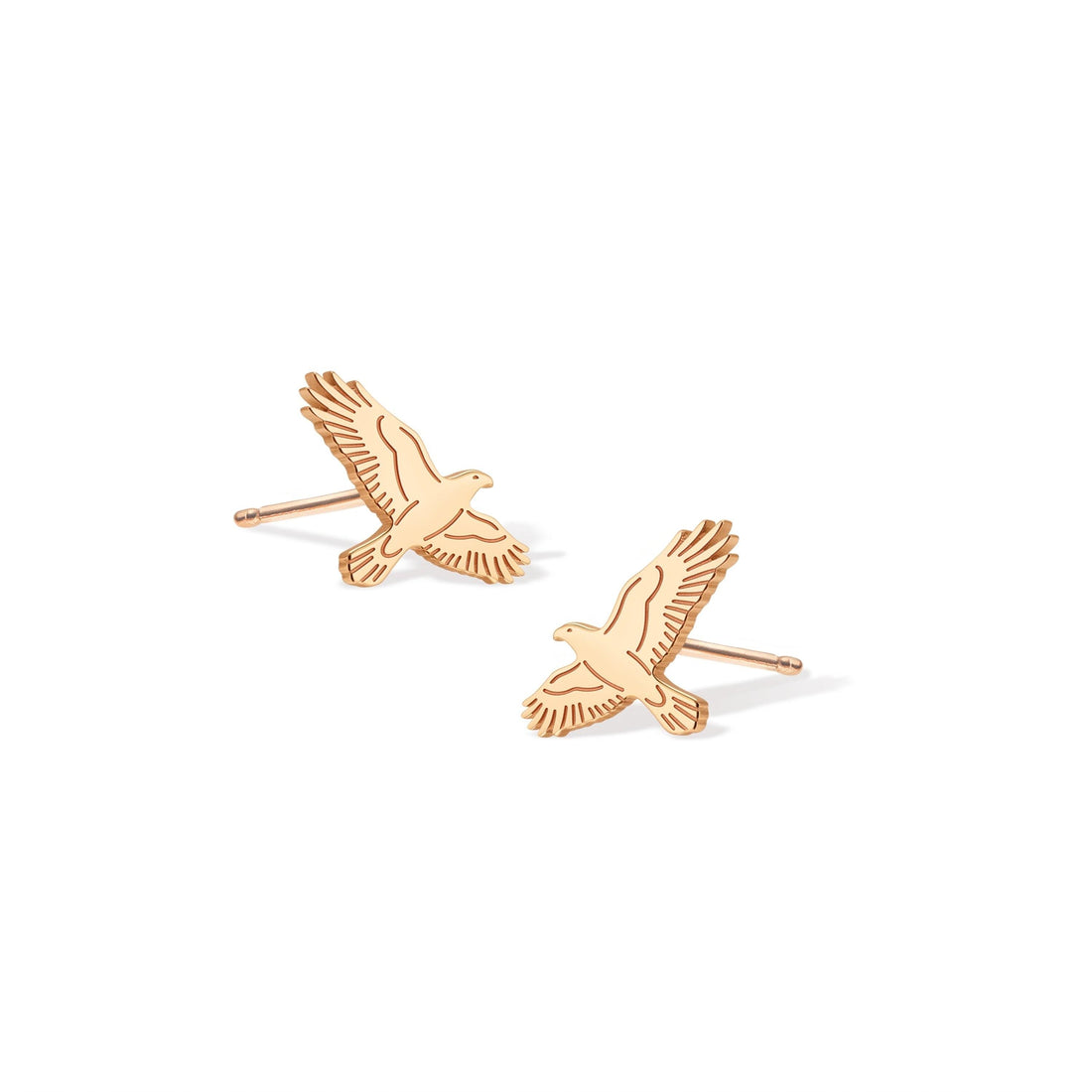 Flying Eagle Stud Earrings