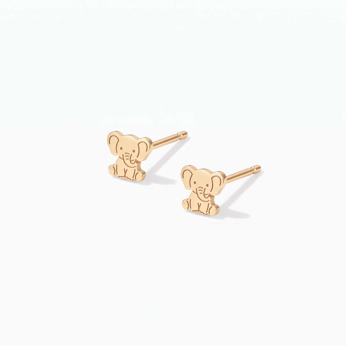 Baby Elephant Stud Earrings