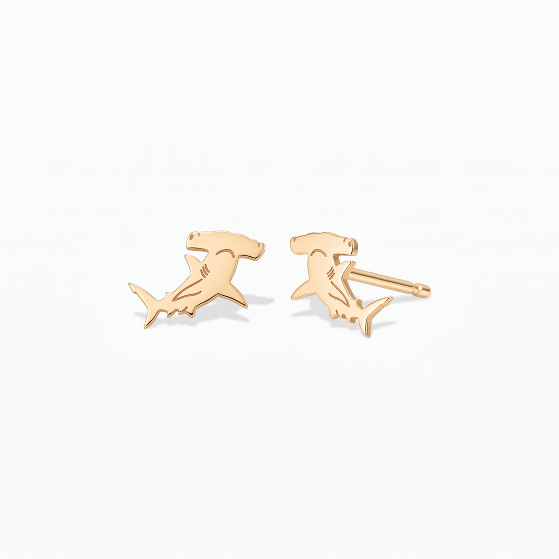 Hammerhead Shark Stud Earrings