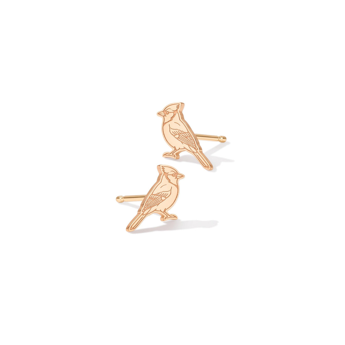 Northern Cardinal Stud Earrings