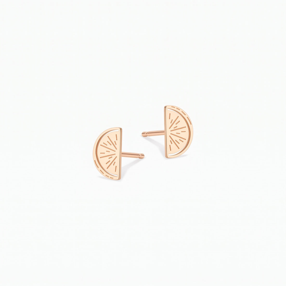 Citrus Slice Stud Earrings