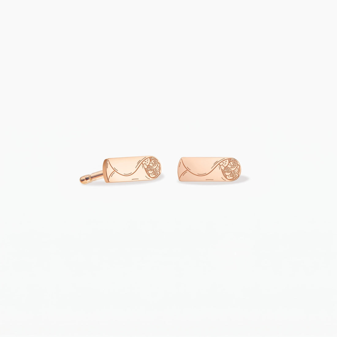 Burrito Snack Stud Earrings
