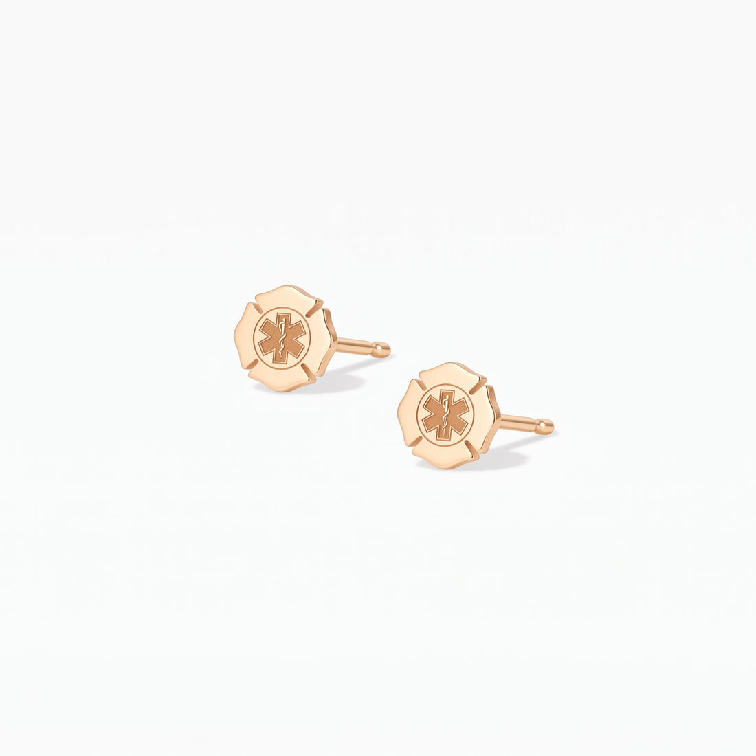 Star Of Life Stud Earrings