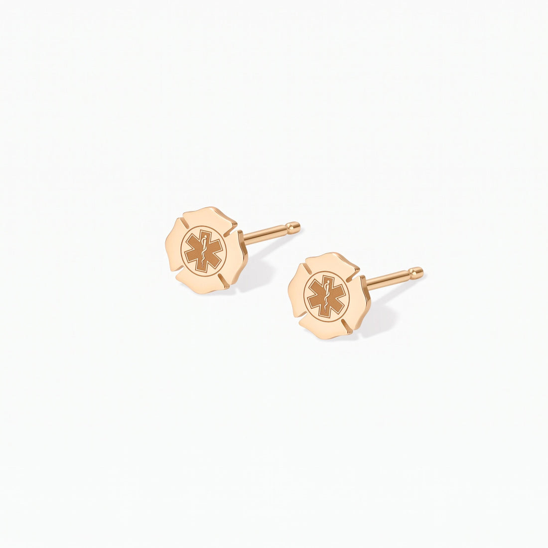 Star Of Life Stud Earrings