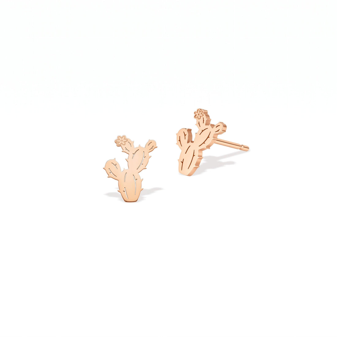 Prickly Cactus Stud Earrings