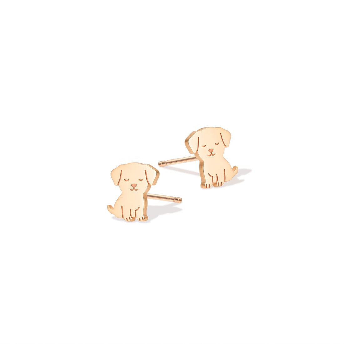 Puppy Dog Stud Earrings